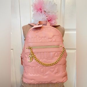 🩷Juicy Couture Pink Backpack💗🌸💕